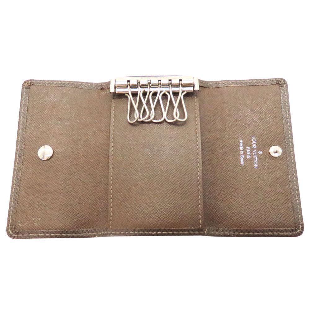 【中古】LOUIS VUITTON ルイヴィトン M30538 タイガ ミュルティクレ6 グリズリ ブラウン キーケース LV ロゴ メンズ シンプル ビジネス コンパクト 定番 シック 大人スタイル A2601344 【無料ギフトラッピング承ります】 中古】LOUIS VUITTON ルイヴィトン M30538 タイガ ミュルティクレ6