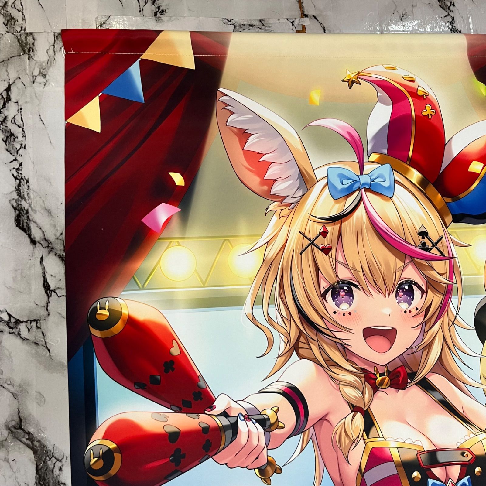 尾丸ポルカ ポルカおるよ 等身大タペストリー ホロライブ 尾丸ポルカ 