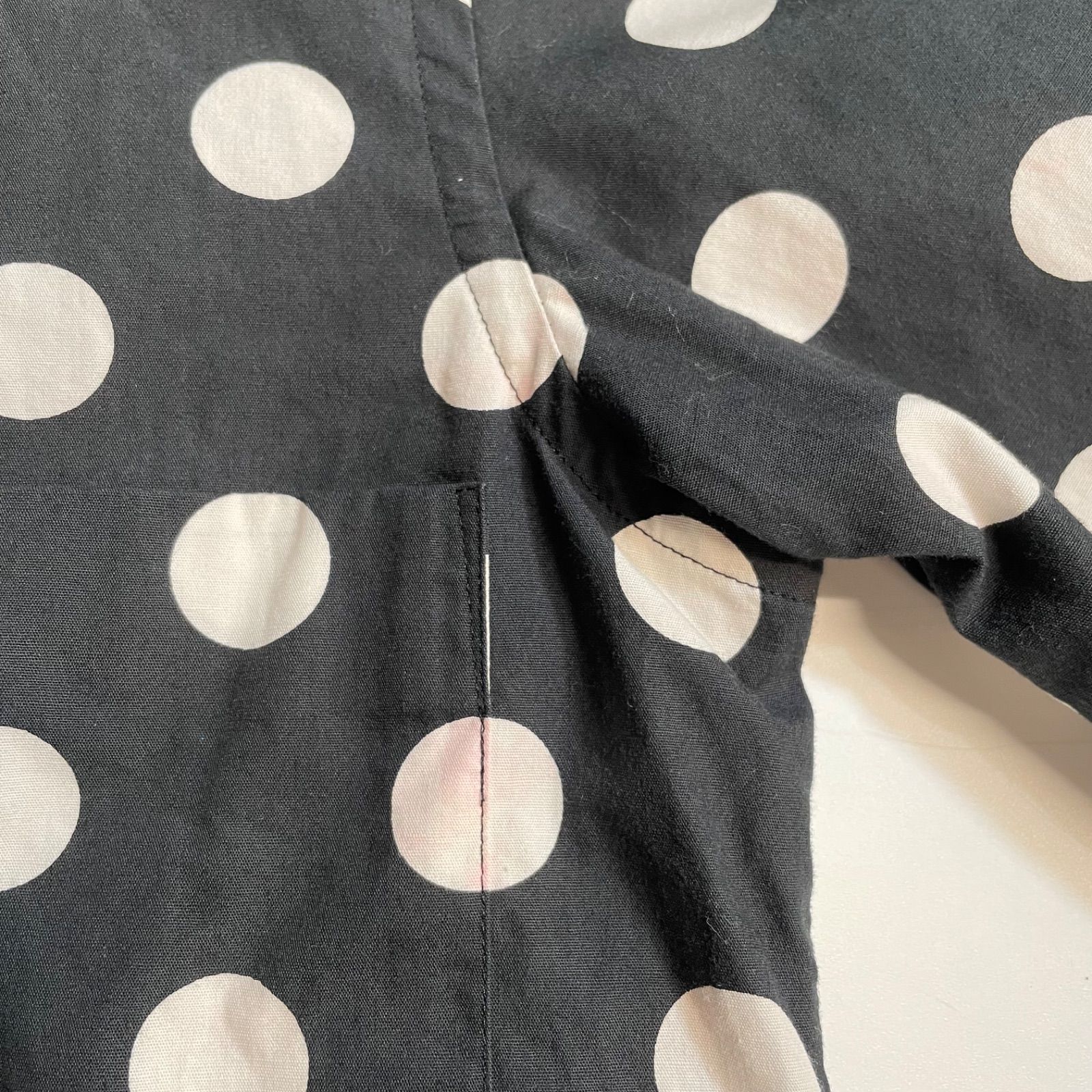 COMME des GARÇONS コムデギャルソン ドット柄 長袖シャツ ブラウス