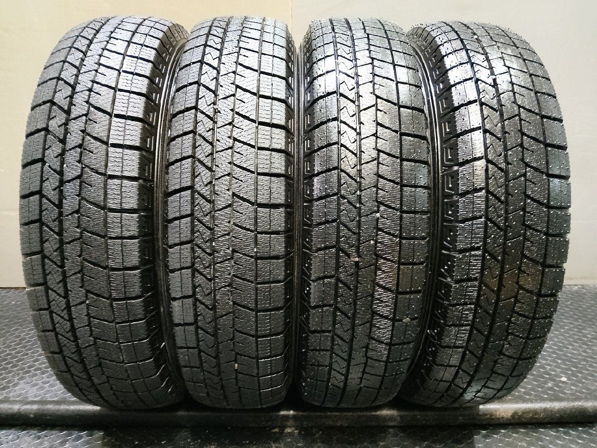 走行短め】DUNLOP WINTER MAXX WM03 155/80R13 13インチ スタッドレス 