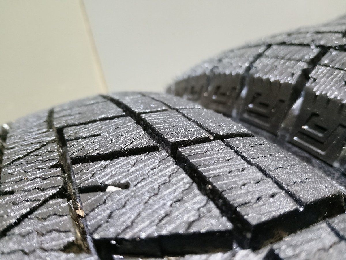走行短め】DUNLOP WINTER MAXX WM03 155/80R13 13インチ スタッドレス 