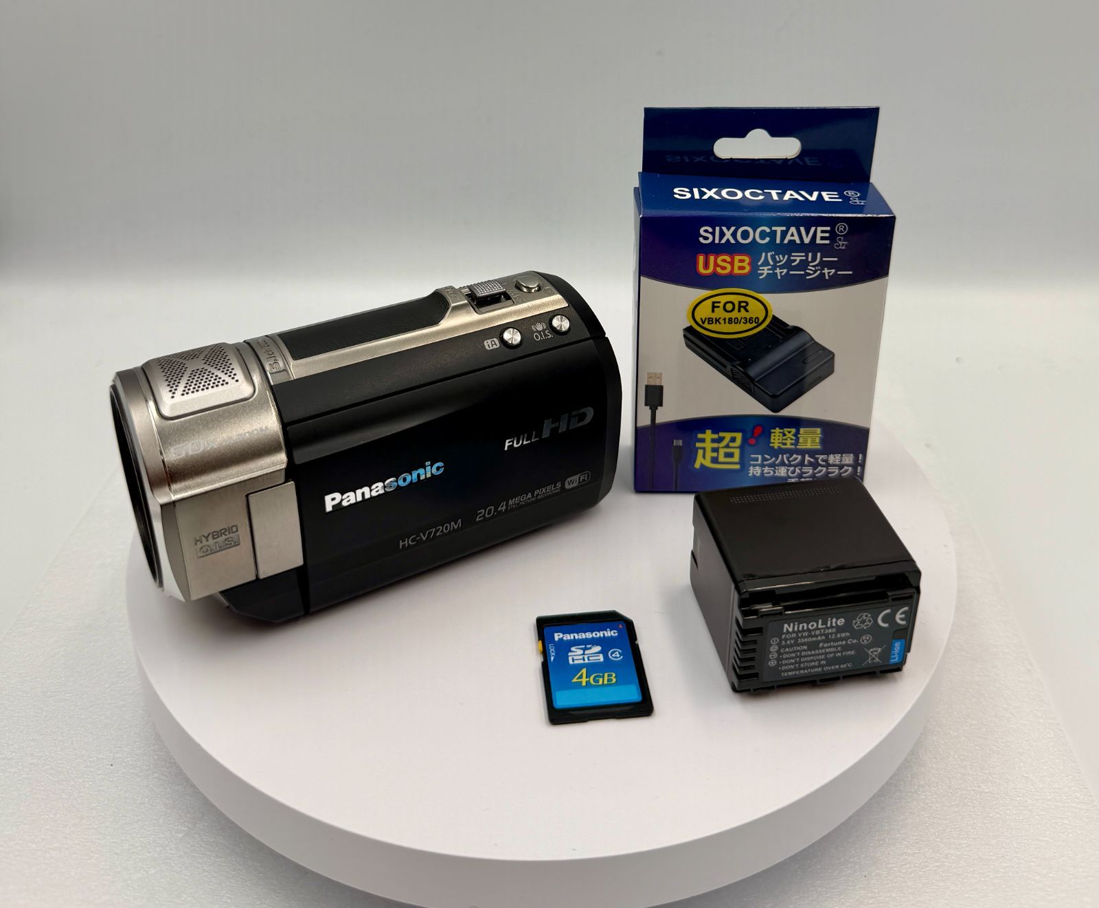 美品 Panasonic パナソニック HC-V720M ブラウン デジタルハイビジョン