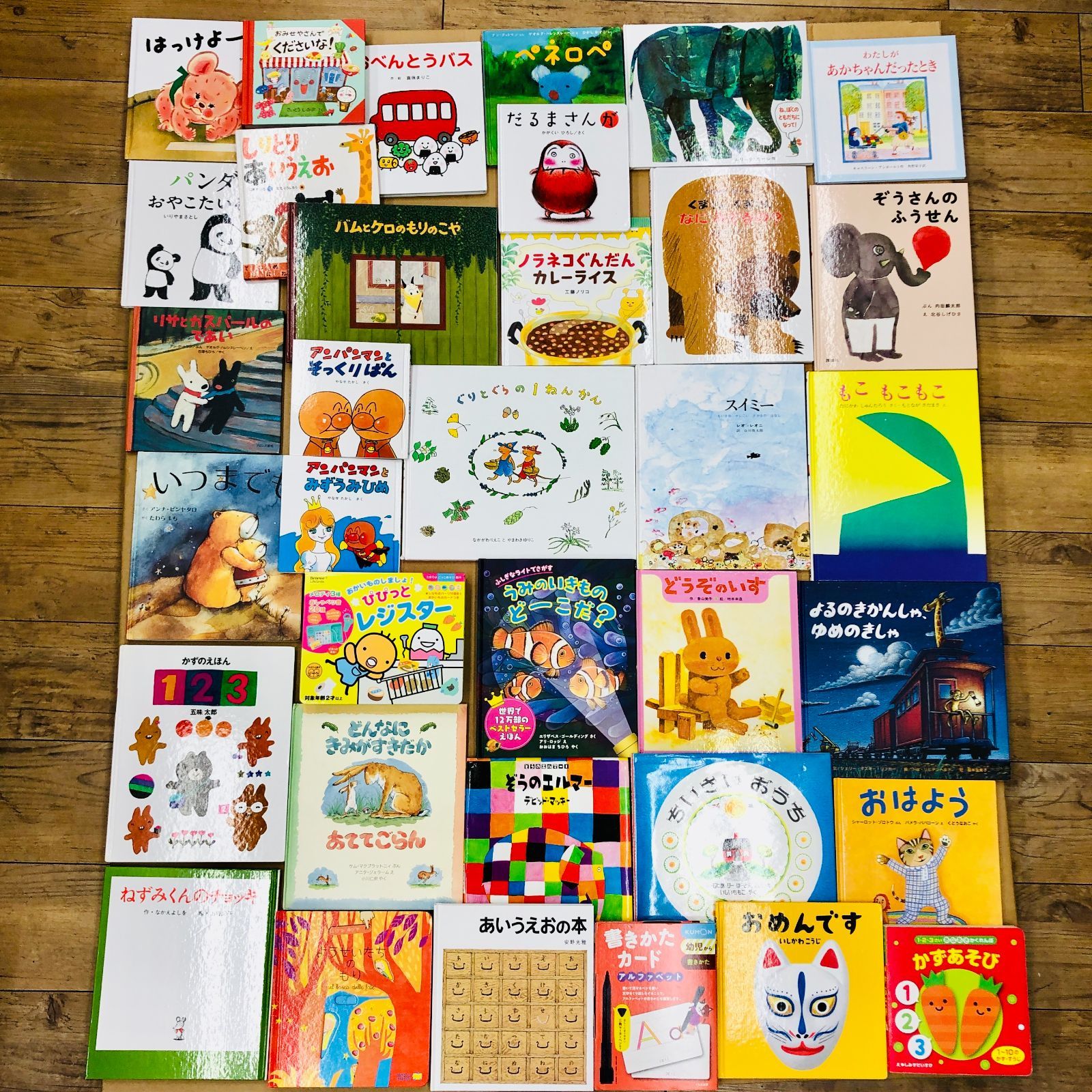 本 ◇[F]絵本まとめ売り35冊 0〜3歳向け｜ 人気絵本