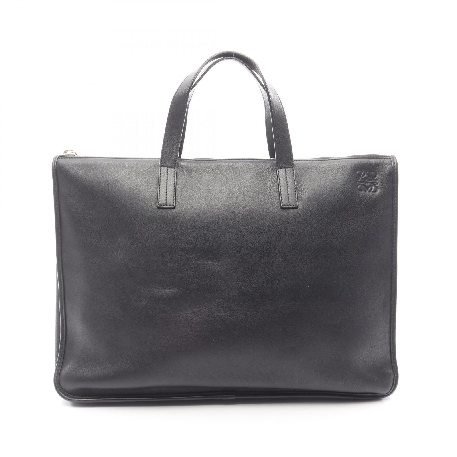 ロエベ LOEWE ビジネスバッグ アナグラム ブラック レザー アナグラム 
