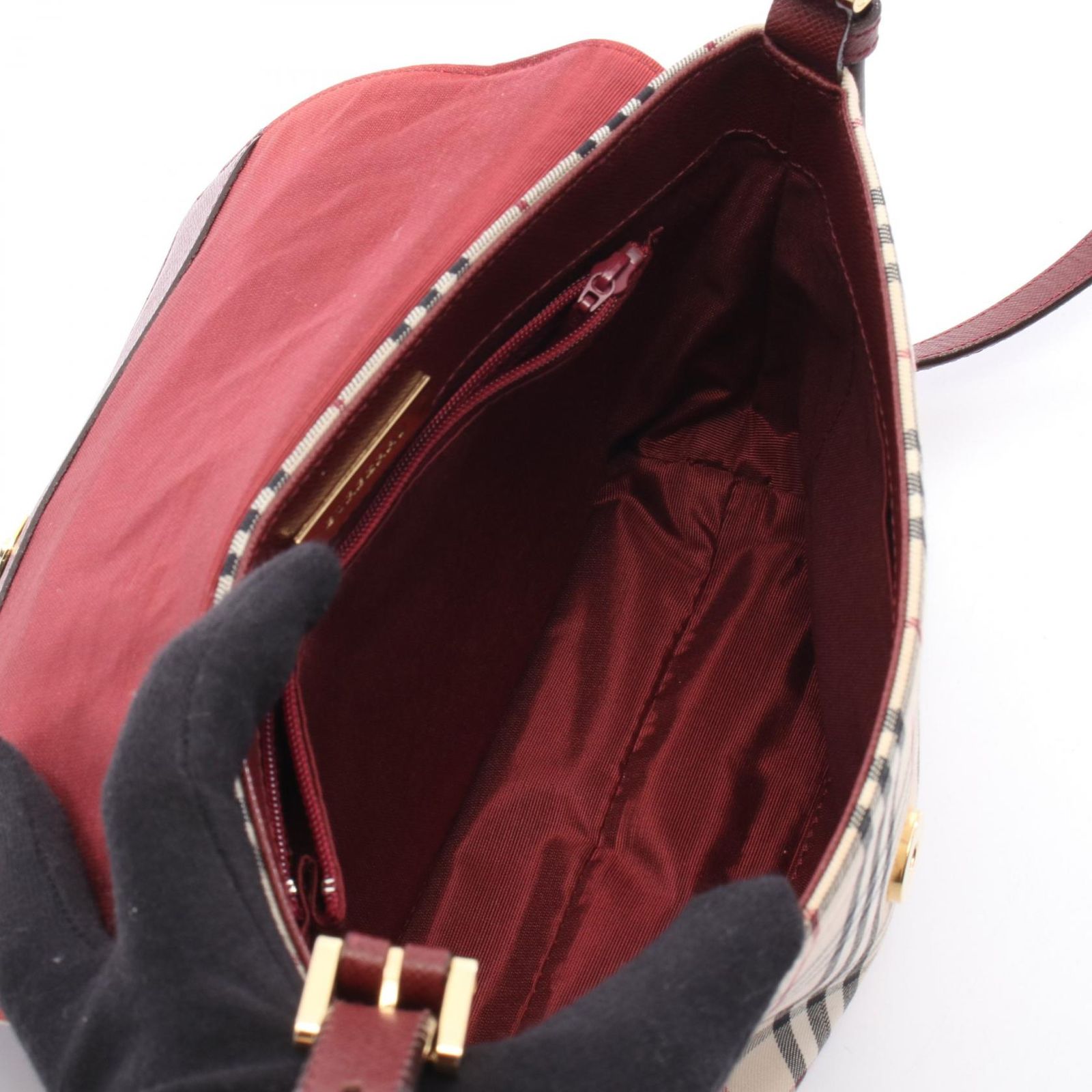バーバリー BURBERRY ショルダーバッグ ノバチェック ベージュ バーバリー BURBERRY ショルダーバッグ ノバチェック ベージュ