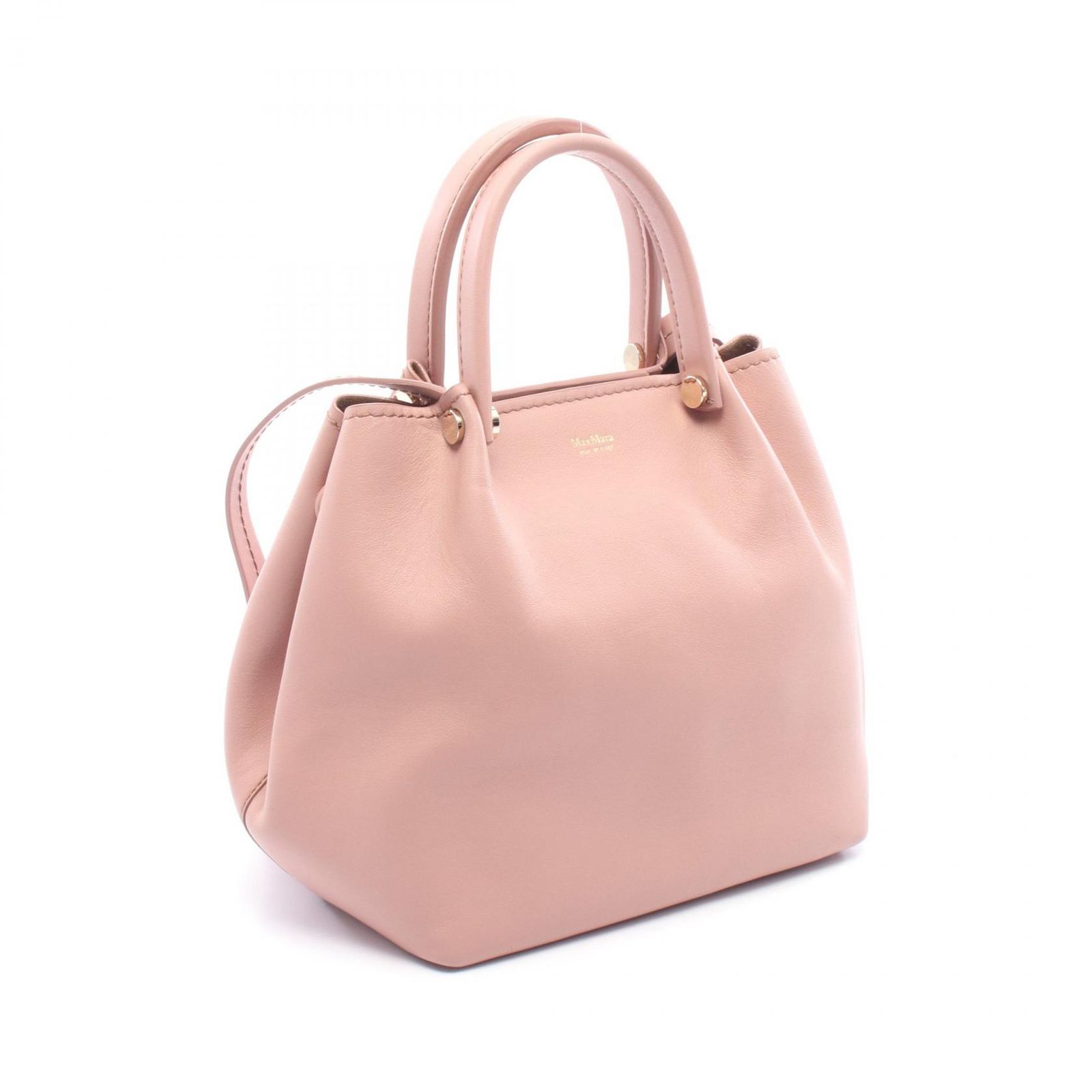マックスマーラ MAX MARA ショルダーバッグ 2WAY ピンク レザー 2way 
