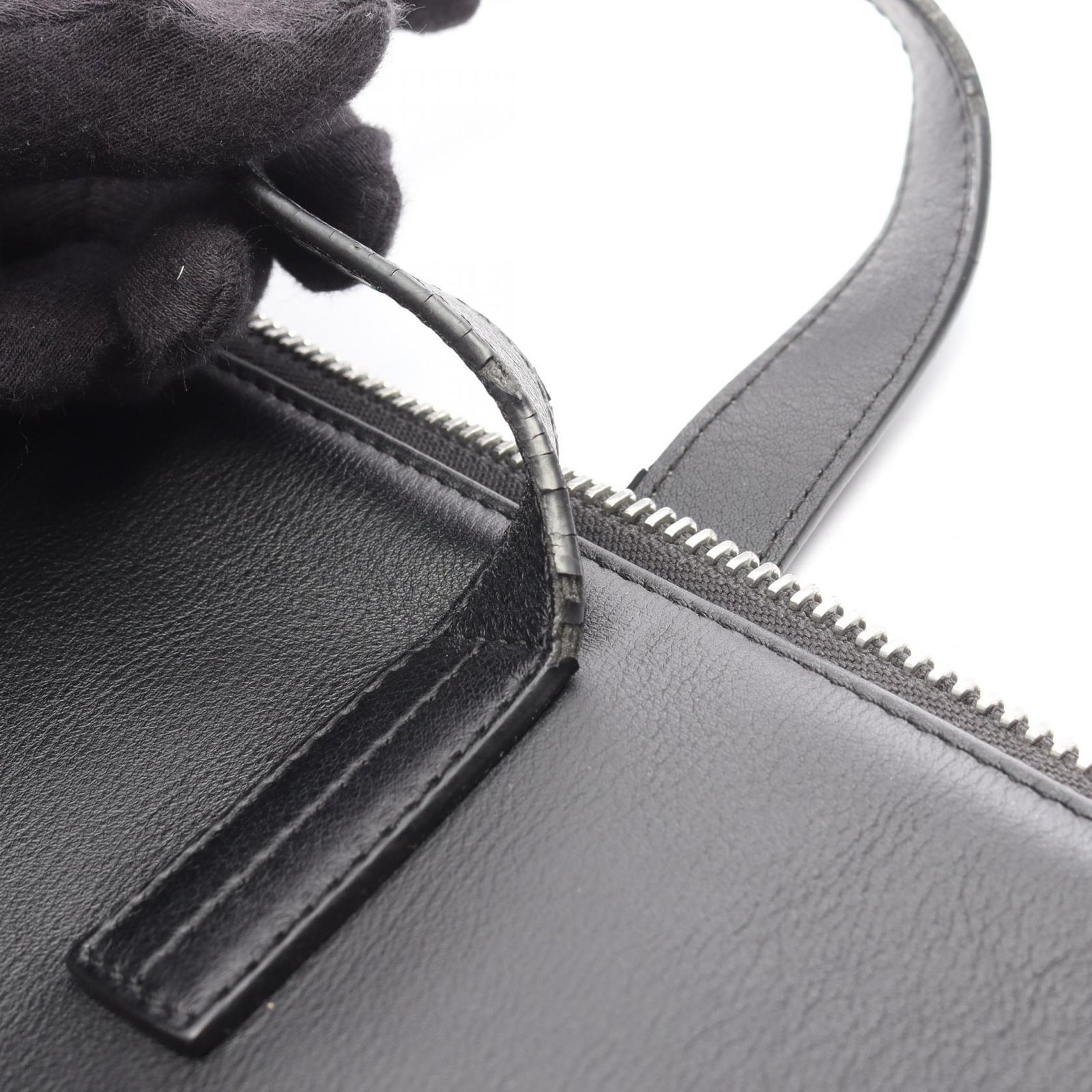 ロエベ LOEWE ビジネスバッグ アナグラム ブラック レザー アナグラム 