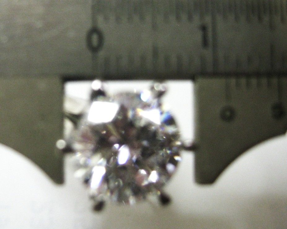 極美品 Pt900プラチナ リング指輪 ダイヤ立爪3.010ct D-VS1-G - メルカリ