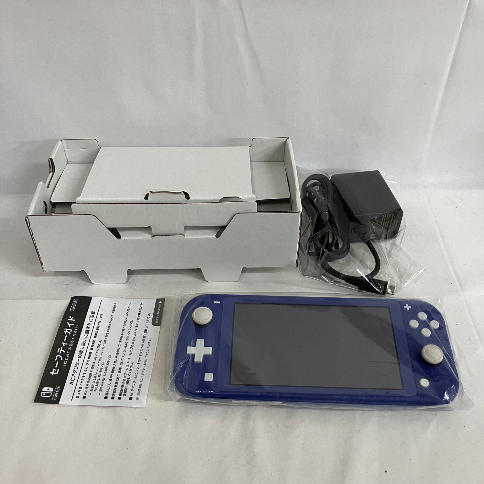 中古 Nintendo Switch Lite スイッチライト ブルー 本体 YD3031 c090 
