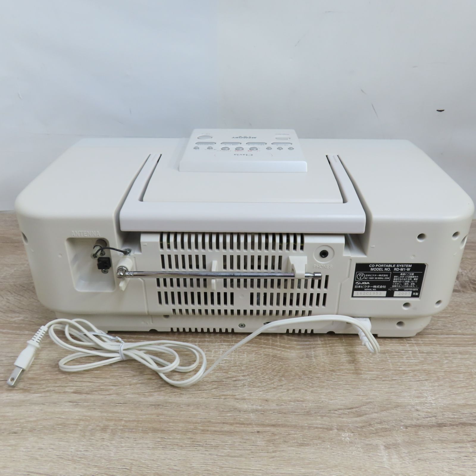 Victor ビクター CD ポータブルシステム RD-M1 Clavia クラビア