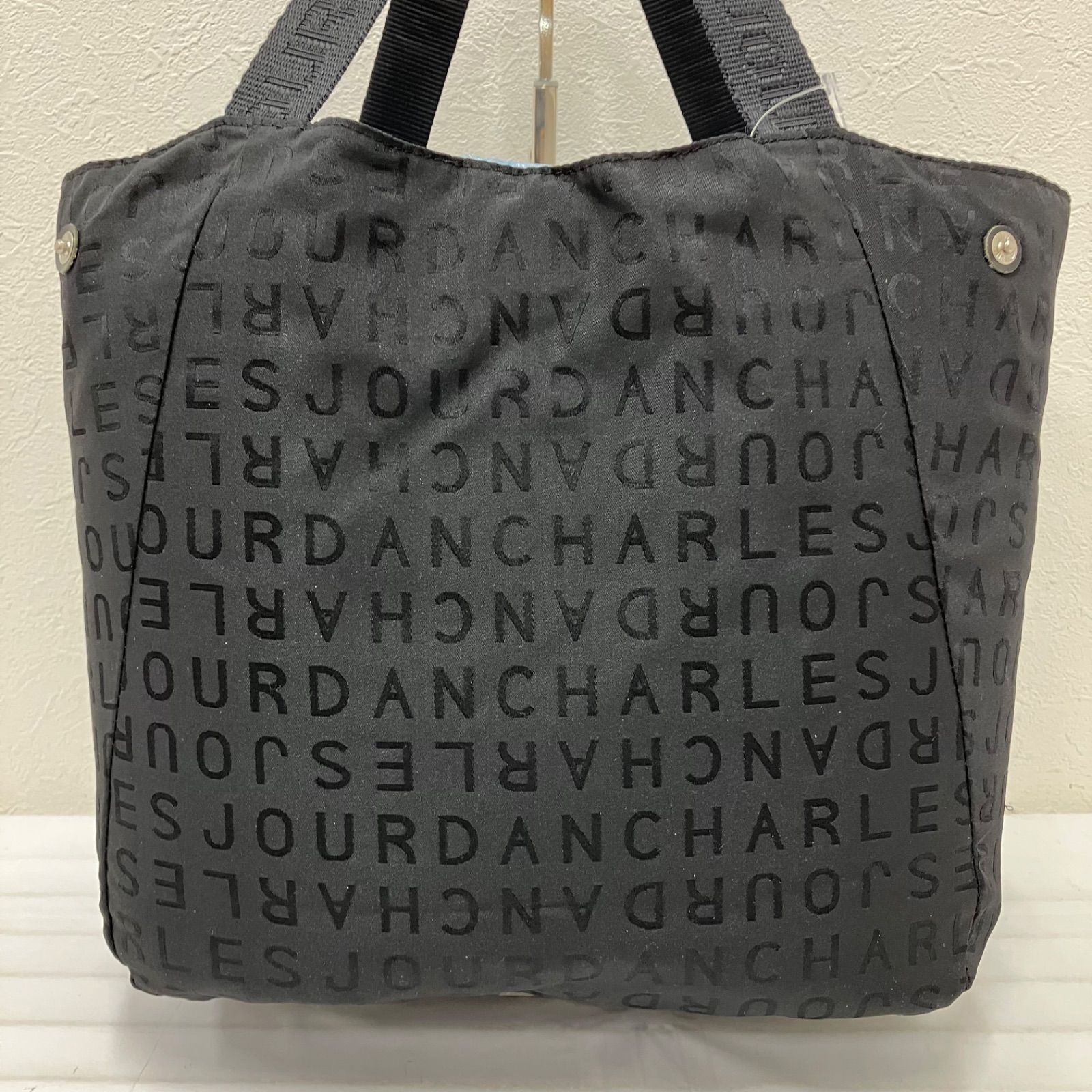 726 CHARLES JOURDAN シャルルジョルダン トートバッグ ロゴ 英字 