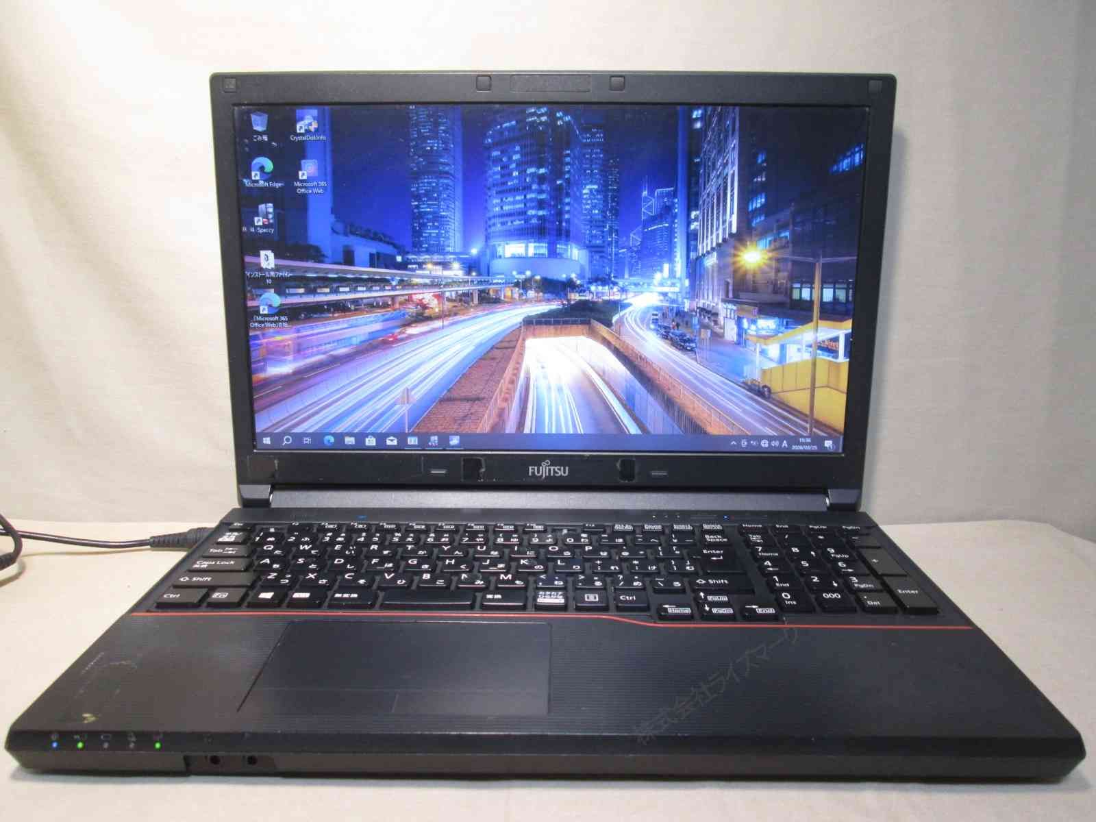 富士通 LIFEBOOK A574/KX【Celeron 2950M 2.0GHz】 【Windows10 Pro 