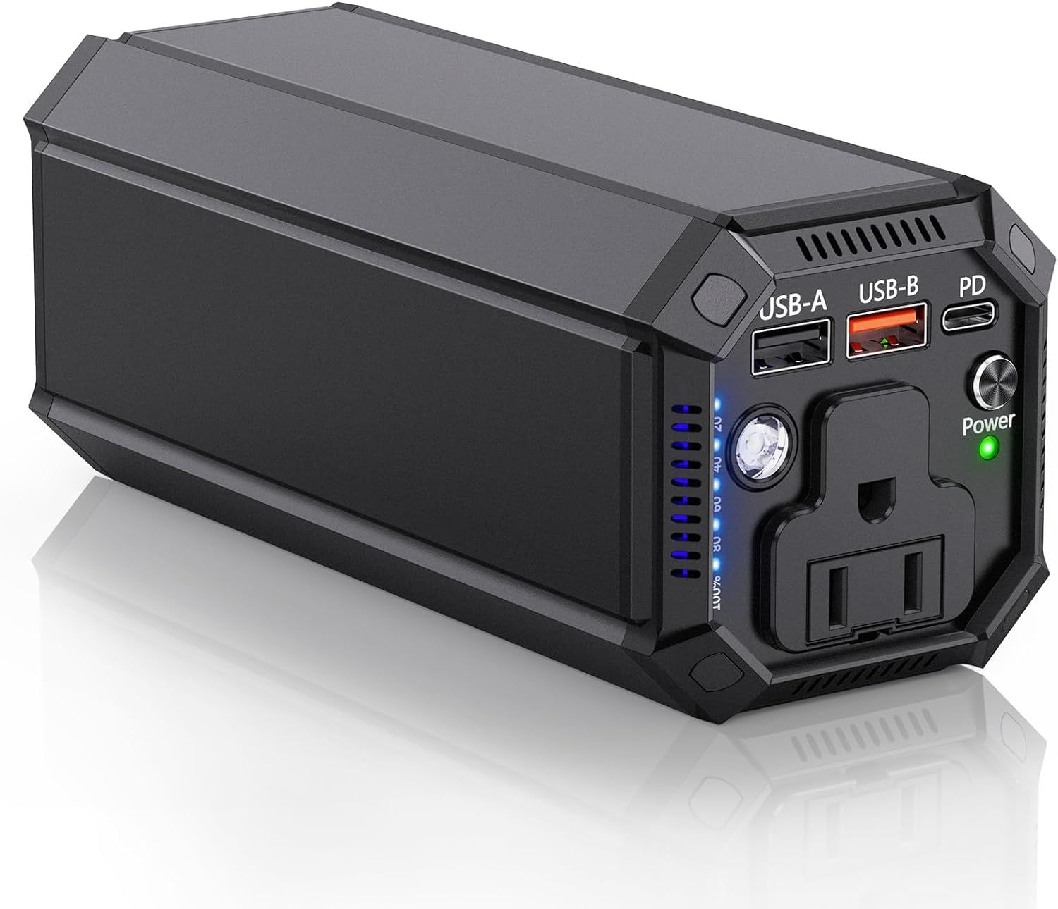 ポータブル電源 AC出力対応 27000mAh 大容量 PD 65W 急速充電対応 車
