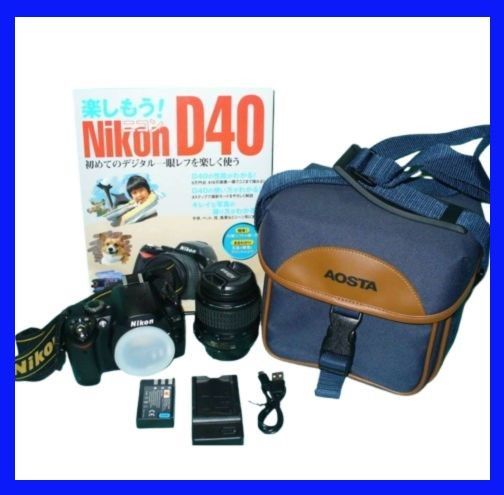 カメラバッグ付✨ Nikon D40 レンズ セット 一眼レフ カメラ 一眼レフ 