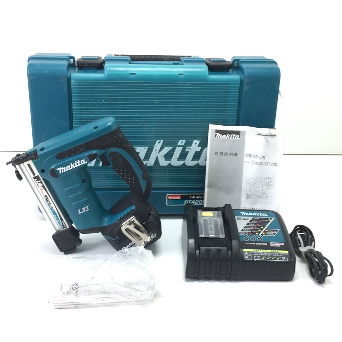 MAKITA マキタ 電動タッカ ST420D ブルー
