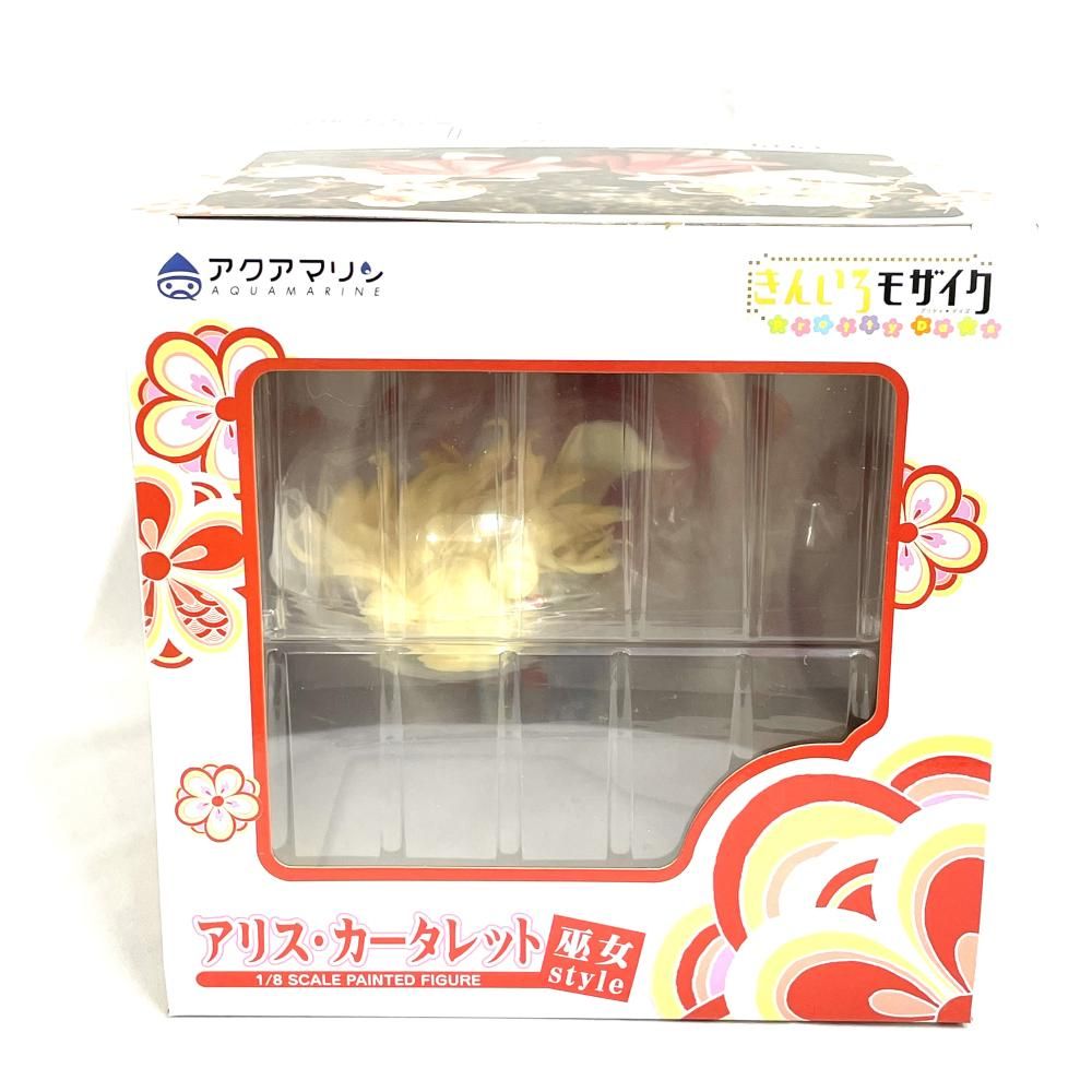 中古】未開封)アリス・カータレット 巫女style 1/8 きんいろモザイク