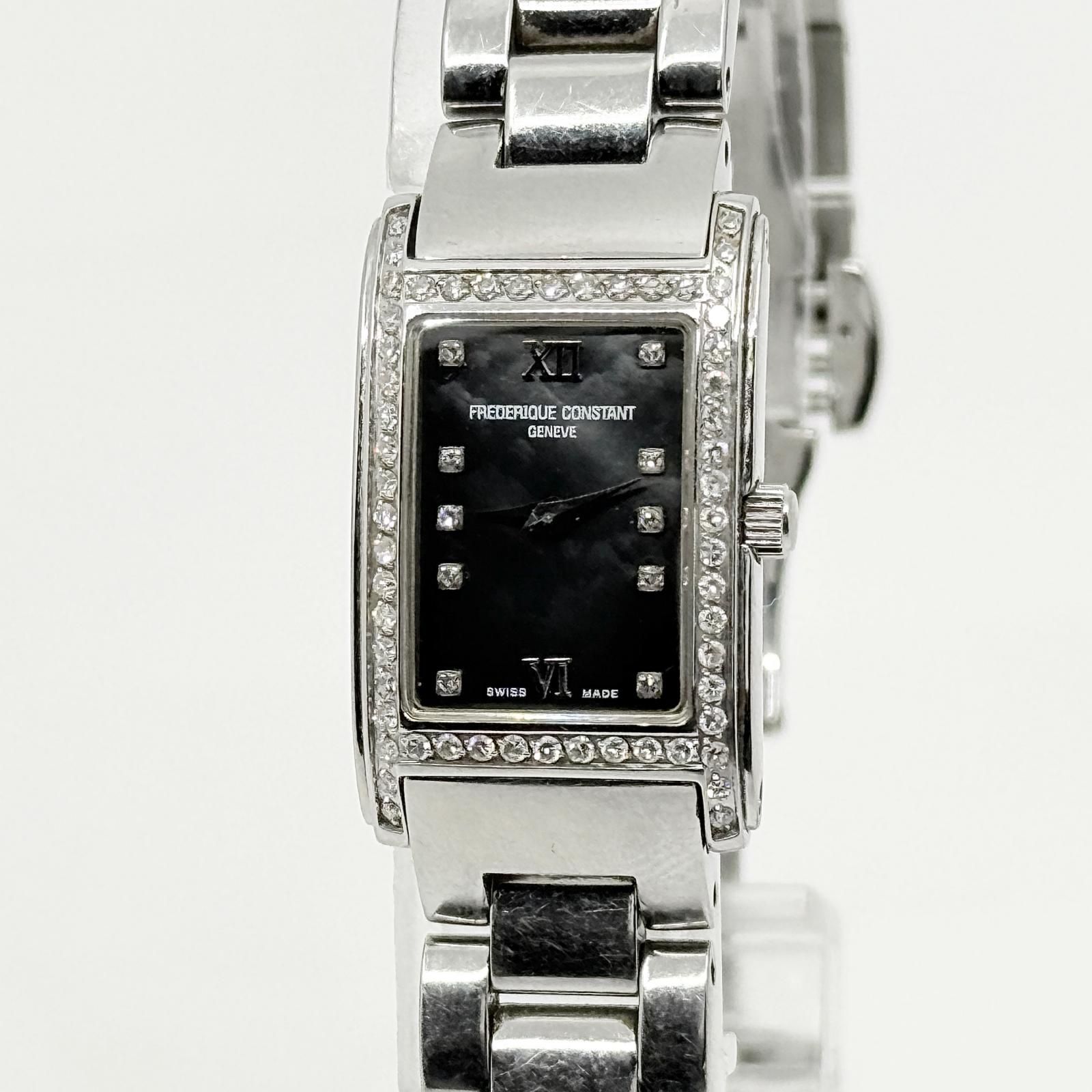 FREDERIQUE CONSTANT フレデリック・コンスタント ブラックシェル文字