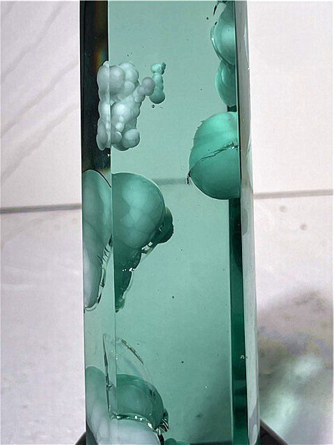 290mm 超綺麗★雪花オブシディアン六角柱YT10Z2/262Z13C ☆超綺麗☆雪花オブシディアン六角柱YT10Z2⁄50Z12D 超綺麗