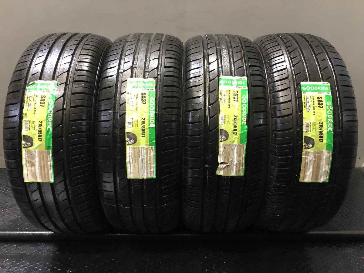 新品】GOODRIDE SPORT SA-37 215/55R17 98W 17インチ 夏タイヤ 2本 21