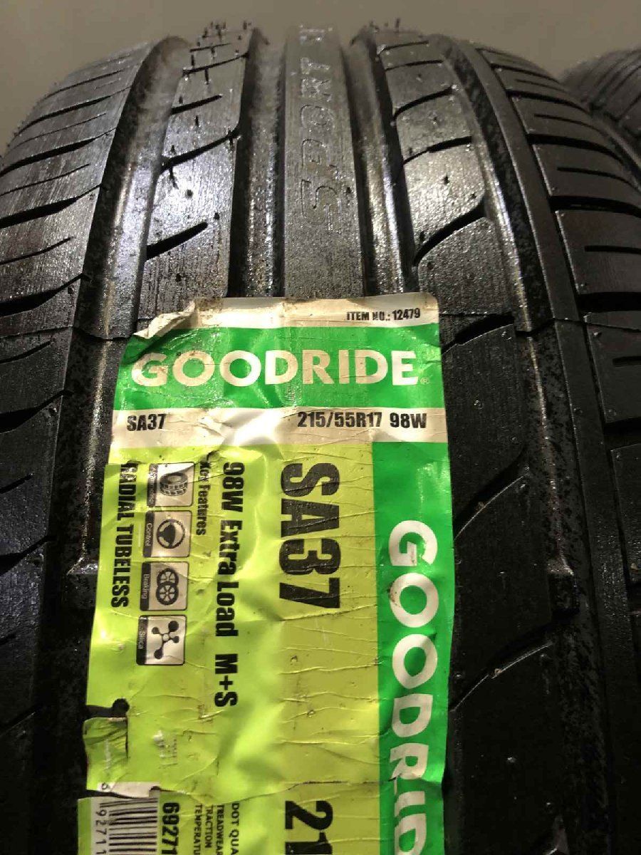 新品】GOODRIDE SPORT SA-37 215/55R17 98W 17インチ 夏タイヤ 4本 23 