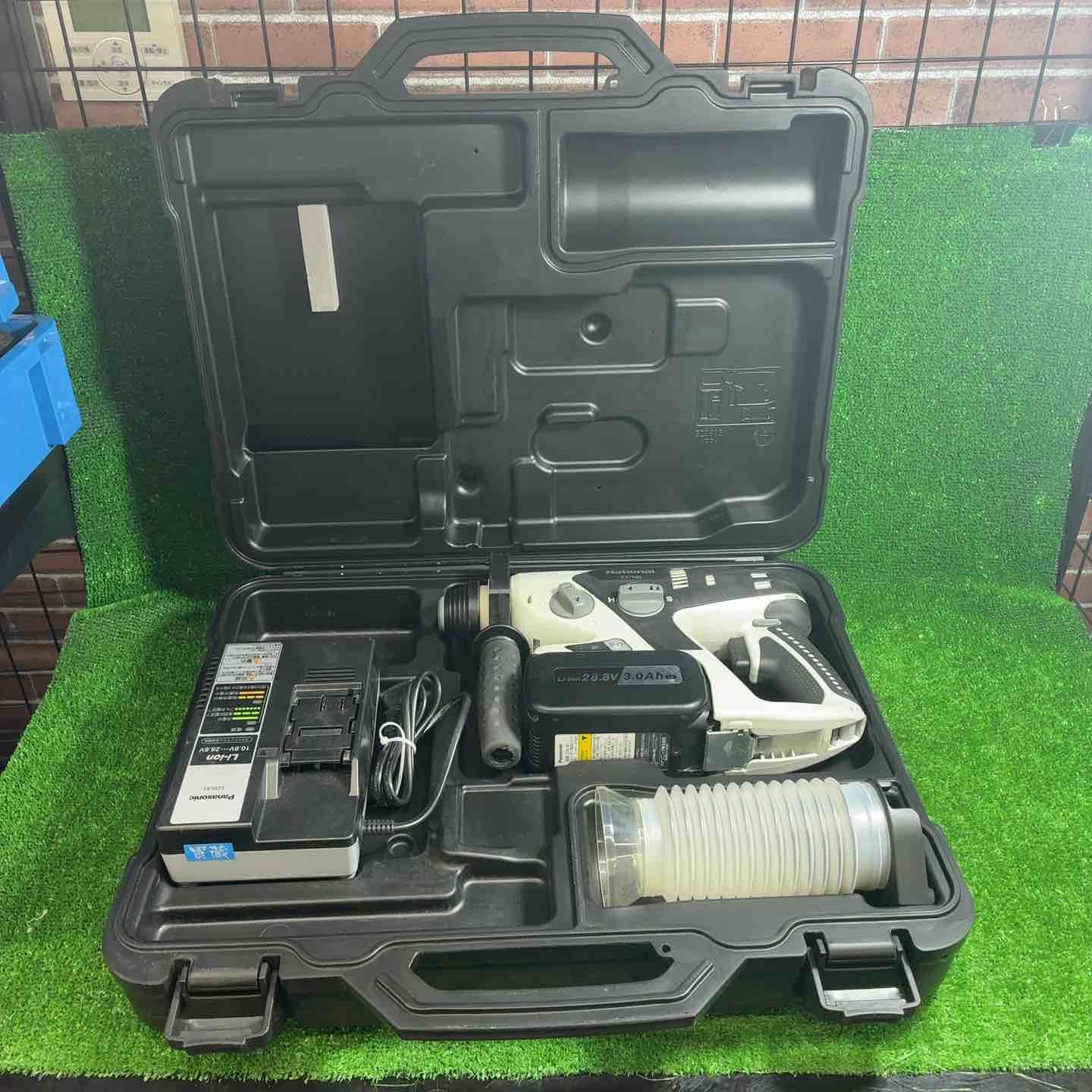 中古品】 パナソニック (Panasonic) コードレスハンマドリル 