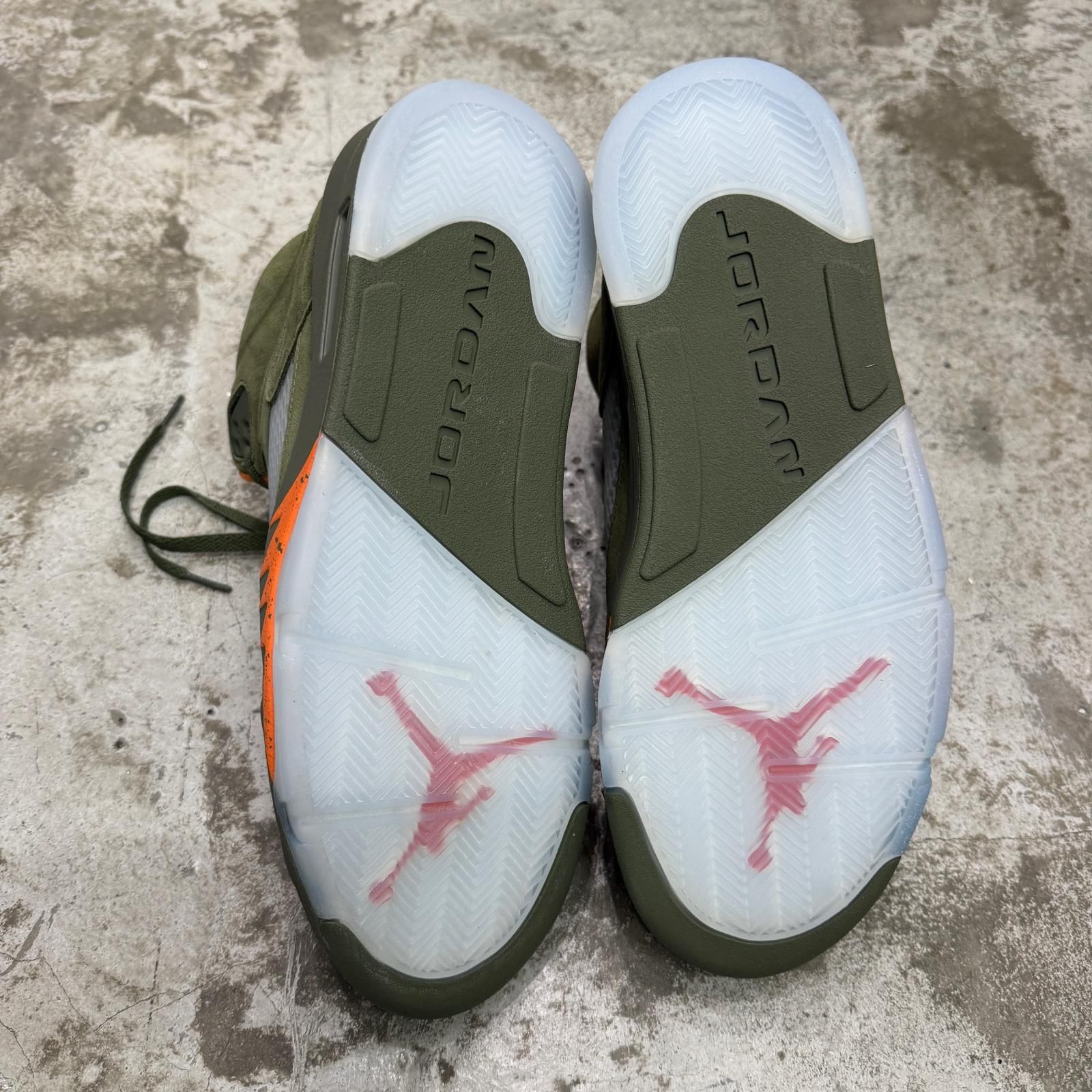 国内正規 未使用 NIKE Air Jordan 5 Retro Olive エアジョーダン5 