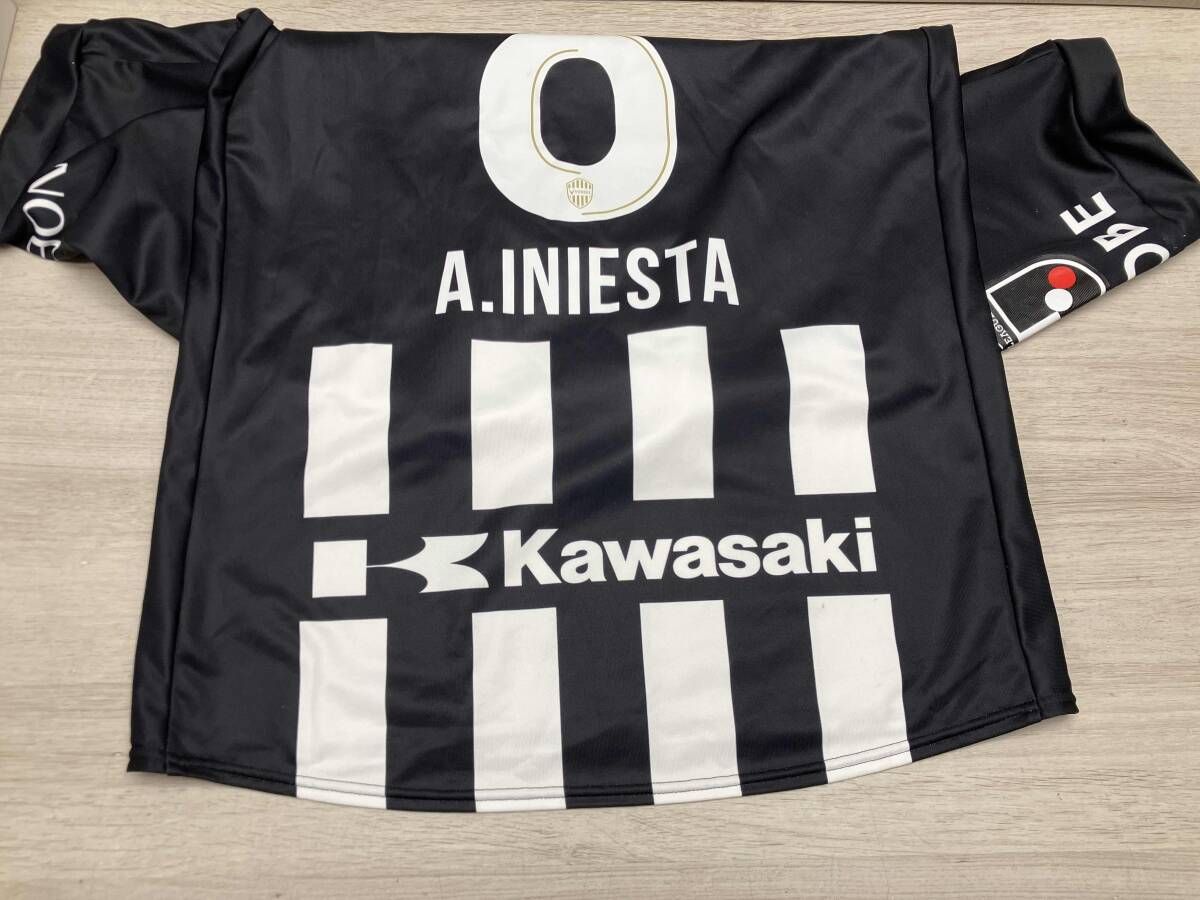 ヴィッセル神戸 25周年ユニフォーム 背番号 8番 イニエスタ Lサイズ
