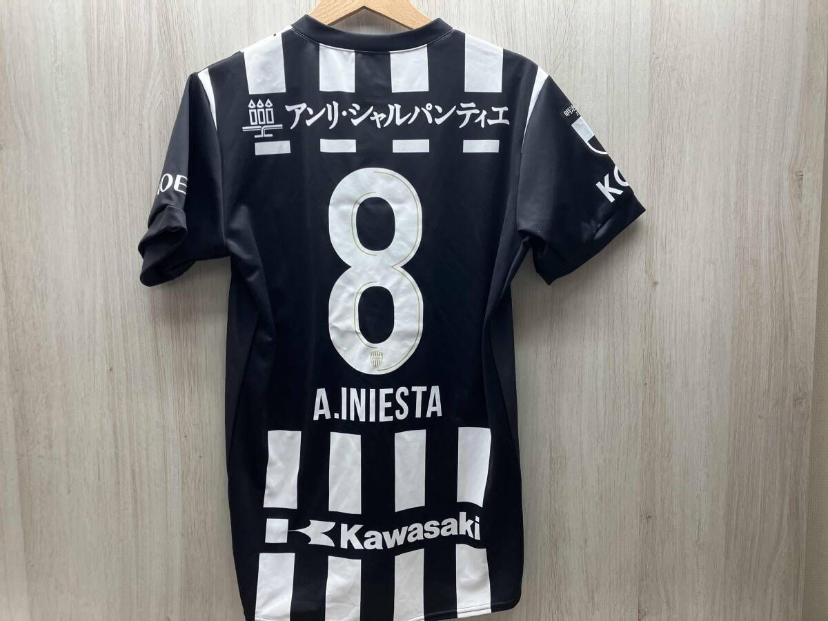 ヴィッセル神戸 25周年ユニフォーム 背番号 8番 イニエスタ Lサイズ