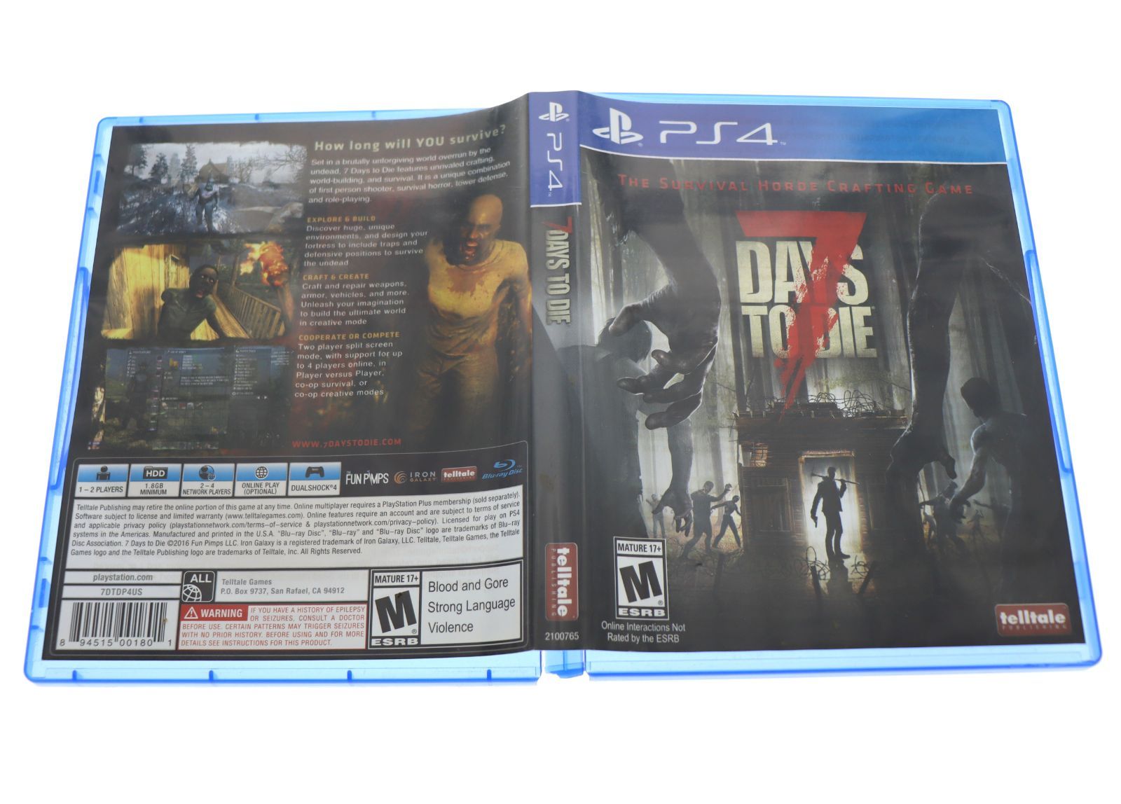 PS4 ソフト まとめ売り 7 Days to Die（セブンデイズトゥダイ） For 