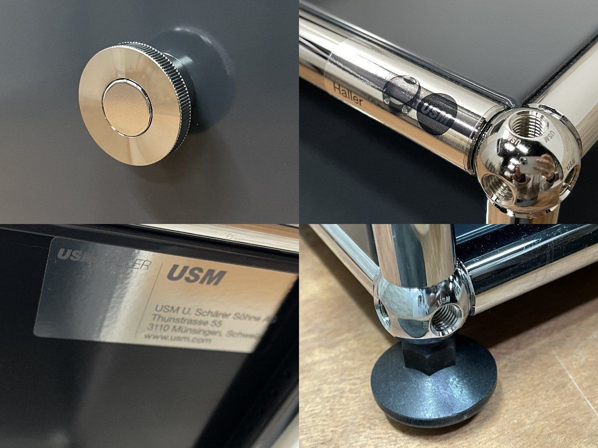 ○展示品 美品 USM Haller USMハラーシステム 3列3段 キャビネット 