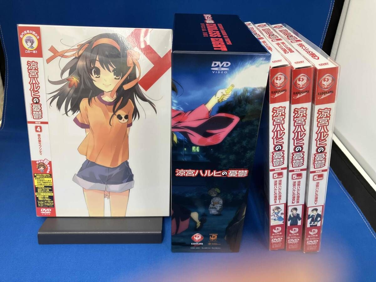 DVD 【※※※】[全8巻セット]涼宮ハルヒの憂鬱 第2期 第1~8巻(限定版