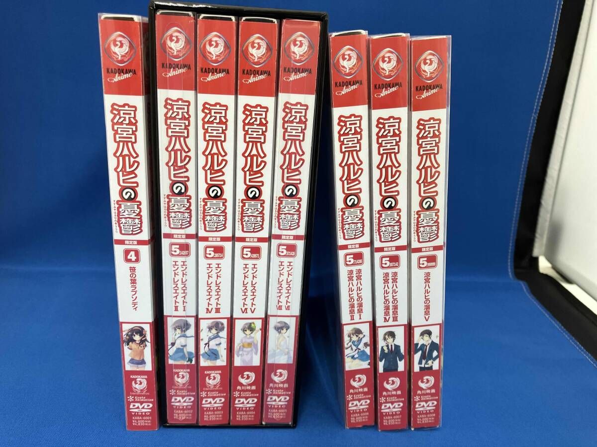 DVD 【※※※】[全8巻セット]涼宮ハルヒの憂鬱 第2期 第1~8巻(限定版