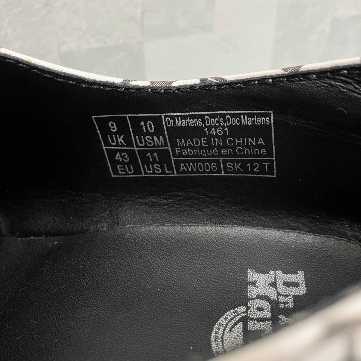 Dr. Martens ドクターマーチン 3ホールシューズ 1461 SCRIPT 28cm 