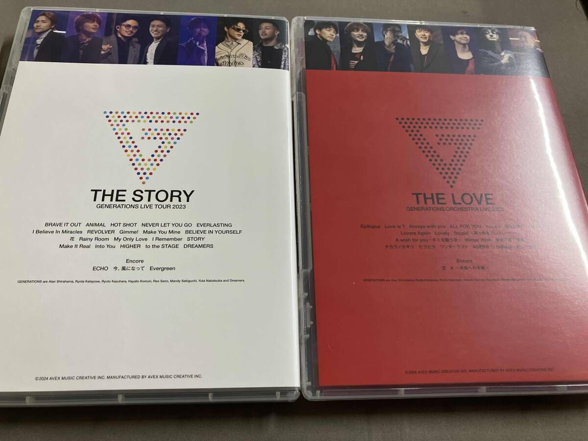 DVD GENERATIONS 10th ANNIVERSARY YEAR GENERATIONS LIVE TOUR 2023 DVD GENERATIONS 10th ANNIVERSARY YEAR GENERATIONS LIVE TOUR 2023
