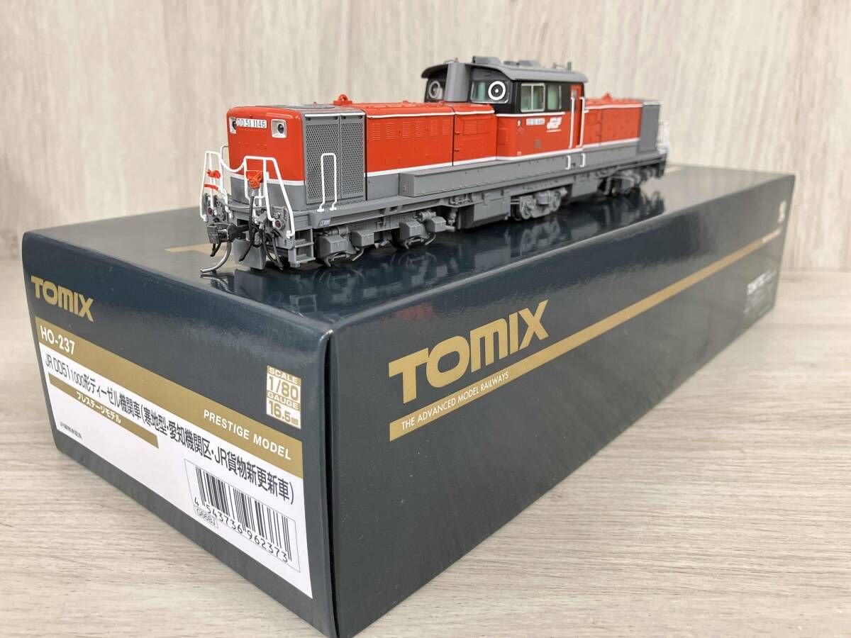 TOMIX HO-237 DD51 1000JR貨物更新車　プレステージモデル HOゲージ TOMIX HO-237 JR DD51-1000形ディｰゼル機関車(寒地型・愛知