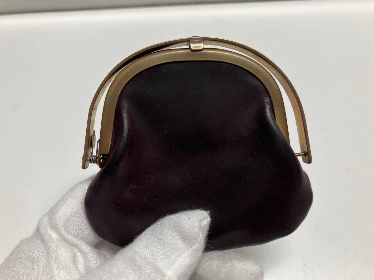 箱付き☆ SLOW スロウ コインケース がま口 Cordovan coin case SO844K 