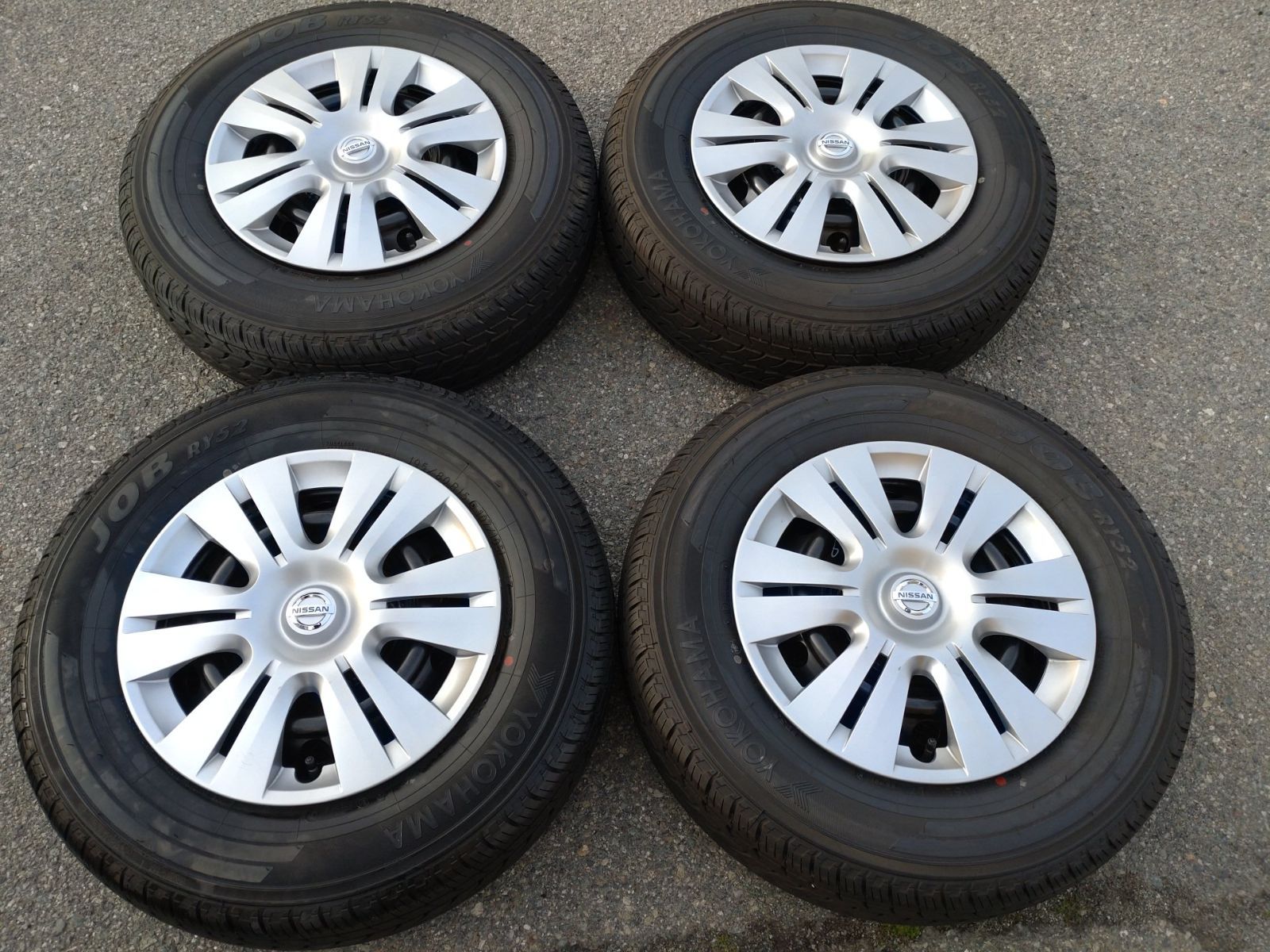 日産 ニッサン キャラバン 純正 スチールホイール 15インチ 5.5J+45 