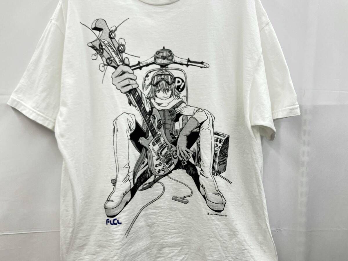 FLCL×GEEKS RULE フリクリ×ギークスルール SILKSCREEN PRINTING 半袖T