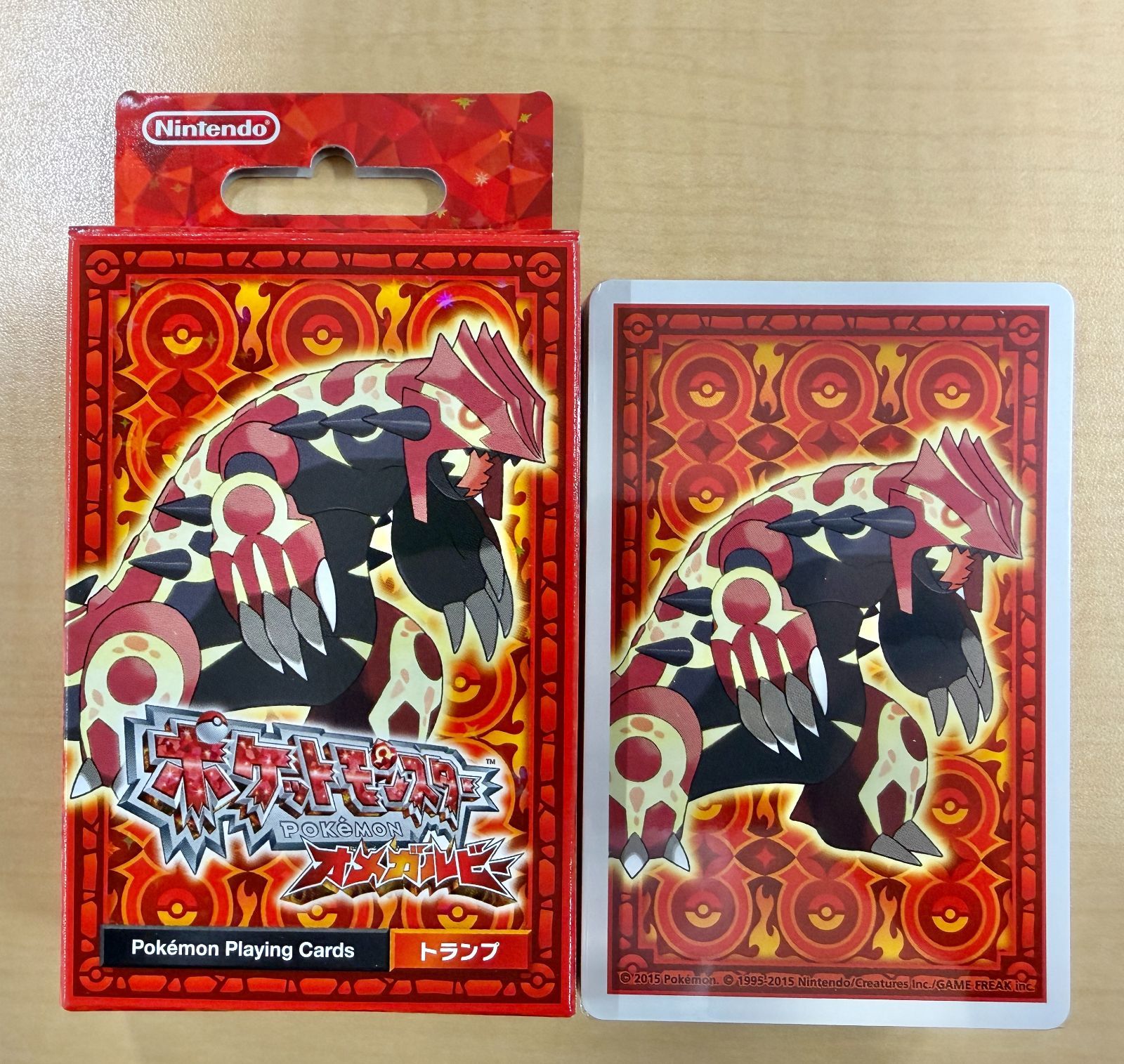 ポケモン オメガルビー トランプ グラードン ジラーチ 希少品 - メルカリ