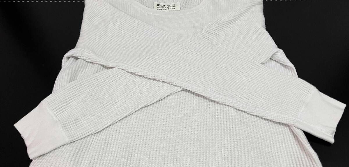 WACKO MARIA ワコマリア 長袖Tシャツ サーマル ワッフル クルーネック