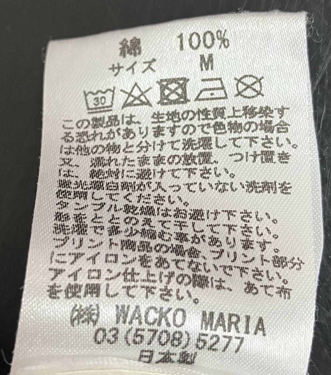 WACKO MARIA ワコマリア 長袖Tシャツ サーマル ワッフル クルーネック
