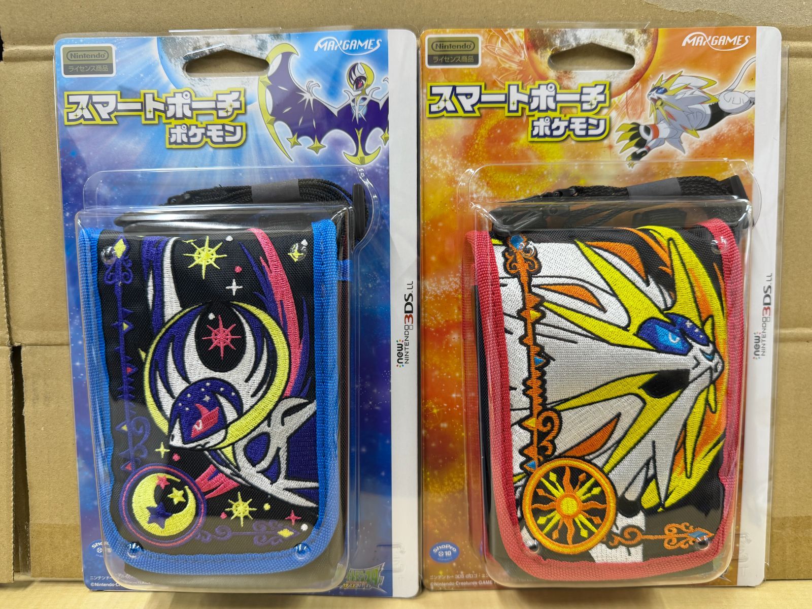 スマートポーチ ルナアーラ ソルガレオ ポケモン 3DS LL