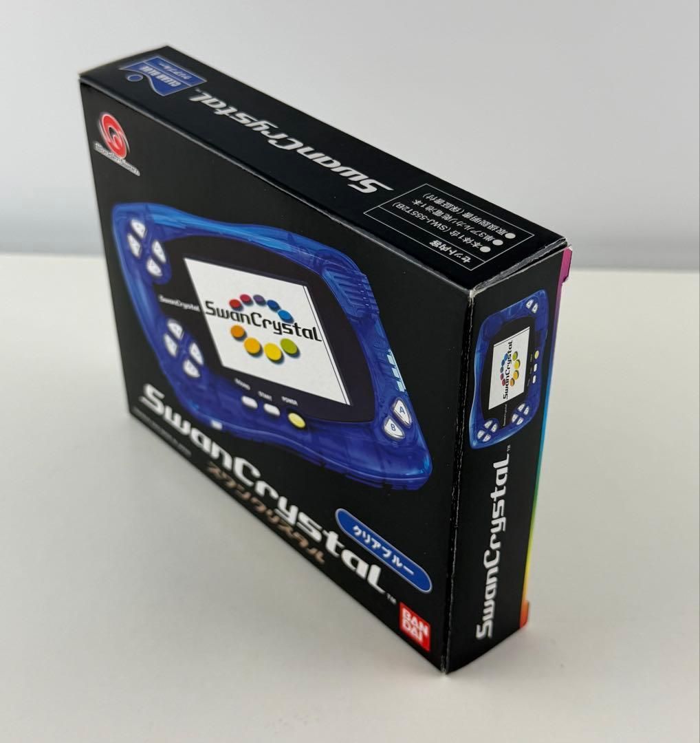 美品 ワンダースワン クリスタル SwanCrystal 本体 クリアブルー 