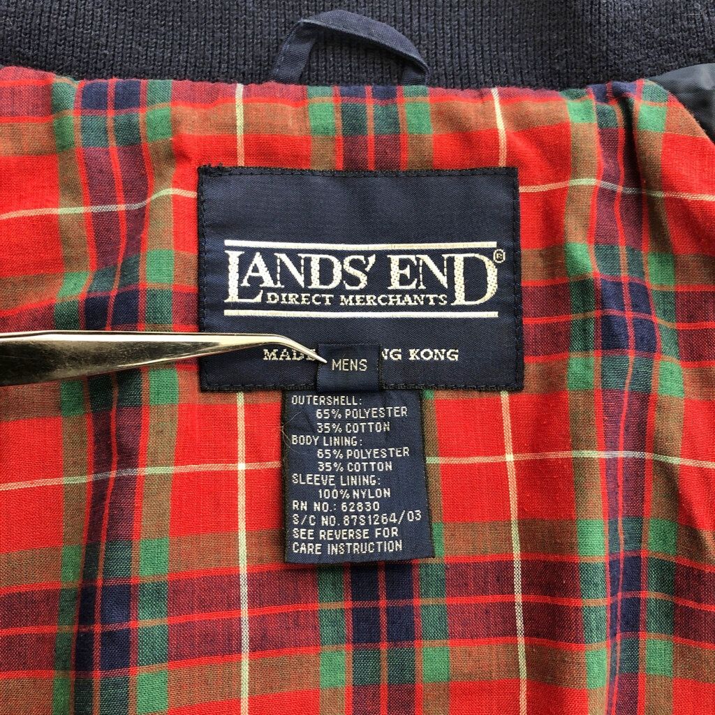90年代 LANDS' END ランズエンド ハリントンジャケット スイングトップ
