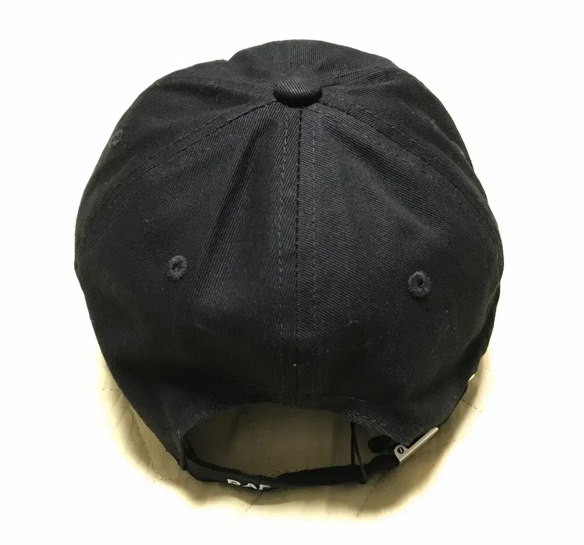 RAF SIMONS ラフ シモンズ ベースボールキャップ (ブラック) - メルカリ