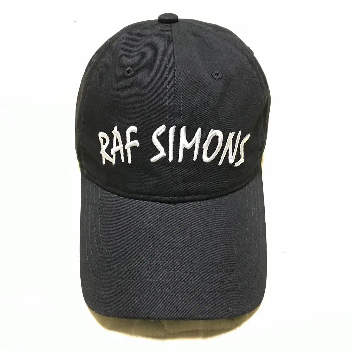 RAF SIMONS ラフ シモンズ ベースボールキャップ (ブラック) - メルカリ