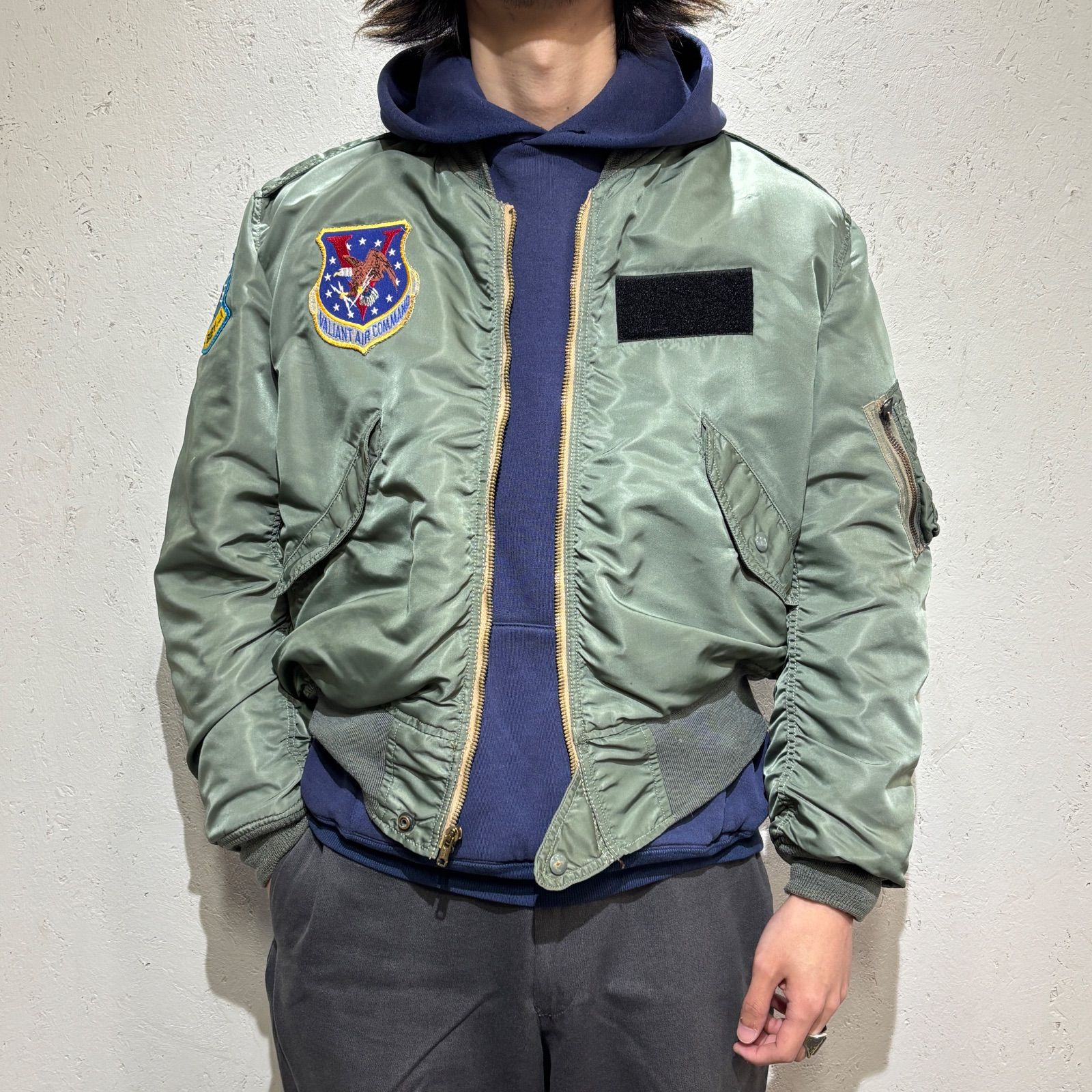 実物　60s l-2b us Air Force army Military】60s US Air Force L-2B Large 
