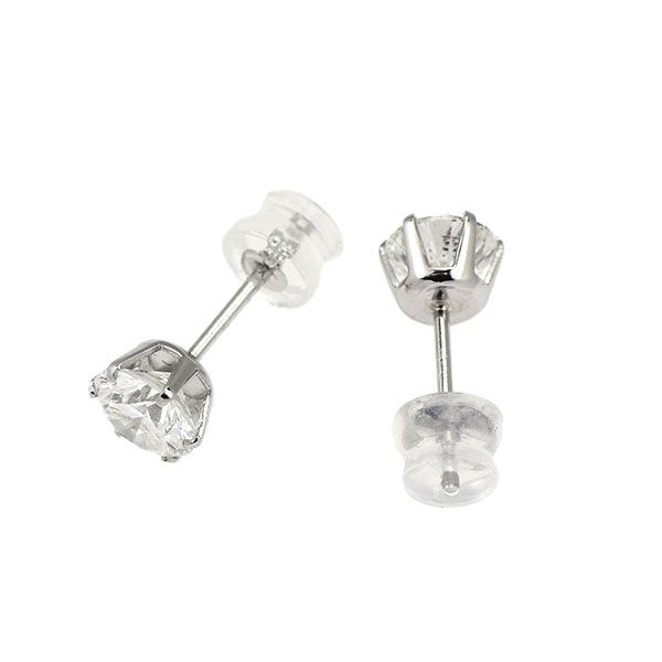 新品 Pt900 ダイヤモンド ピアス 2.063ct G/H SI2 VG/G スタッド