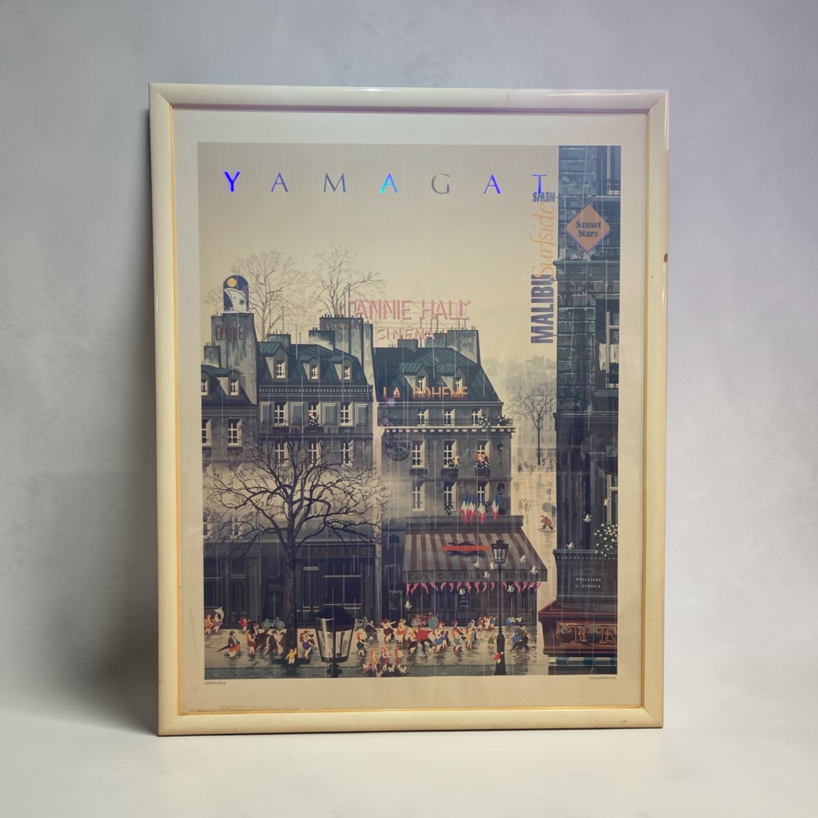 ヒロ・ヤマガタ ポスター ANNIE HALL サイズ89.5cm×71cm - メルカリ