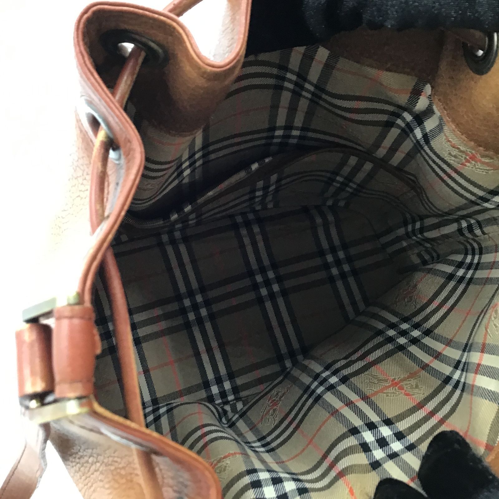 BURBERRY♡バッグ シャドーホース ビンテージ 巾着袋付き 【公式通販】